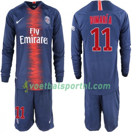 Paris Saint-Germain Di Maria 11 Kind Thuis Tenue 2018-19 L/S